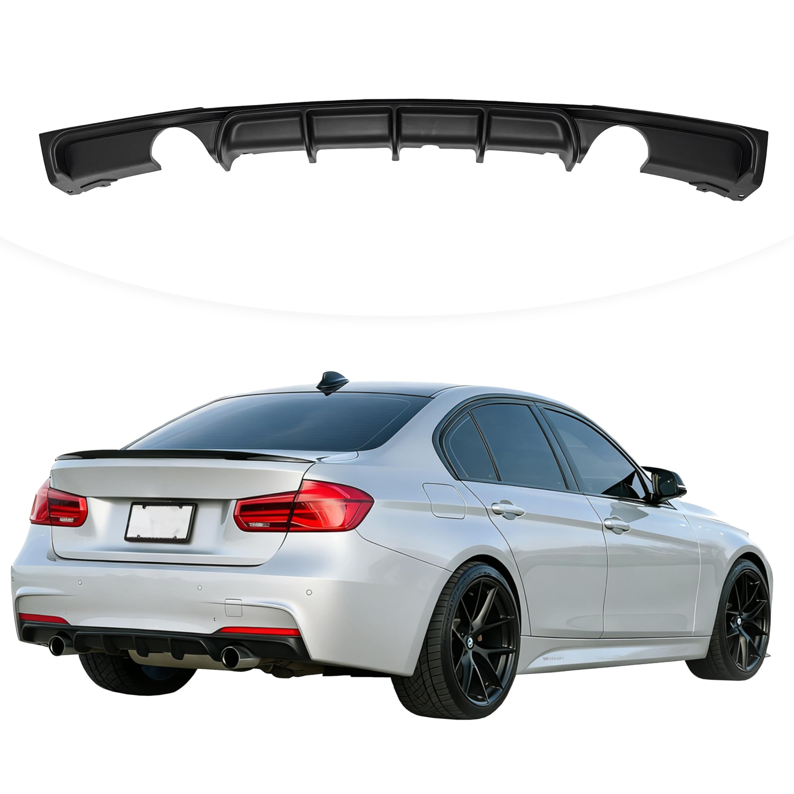 Amazon.com: KETAI Rear Bumper Diffuser Compatible with 2012-2018